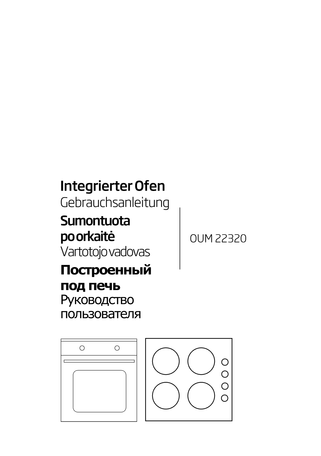 Beko OUM 22320 X User Manual