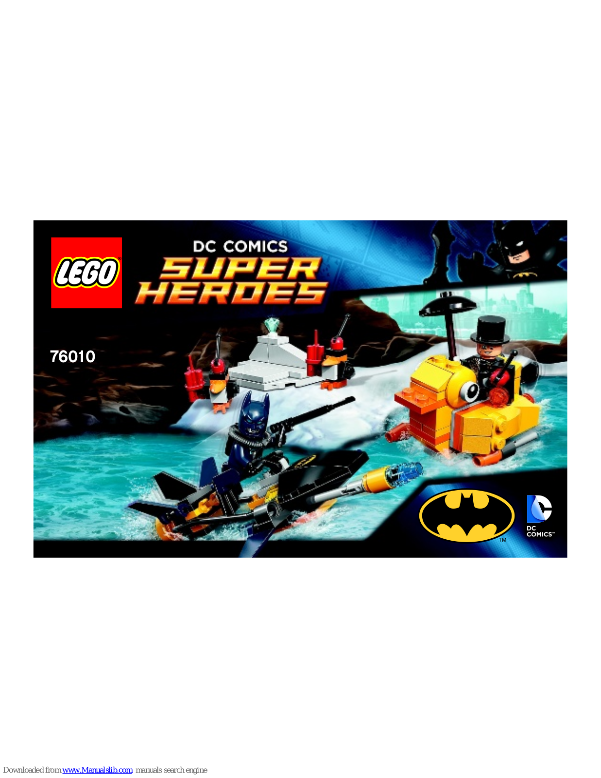 LEGO Super Heroes, DC Comics Super Heroes 76010 Instructions Manual