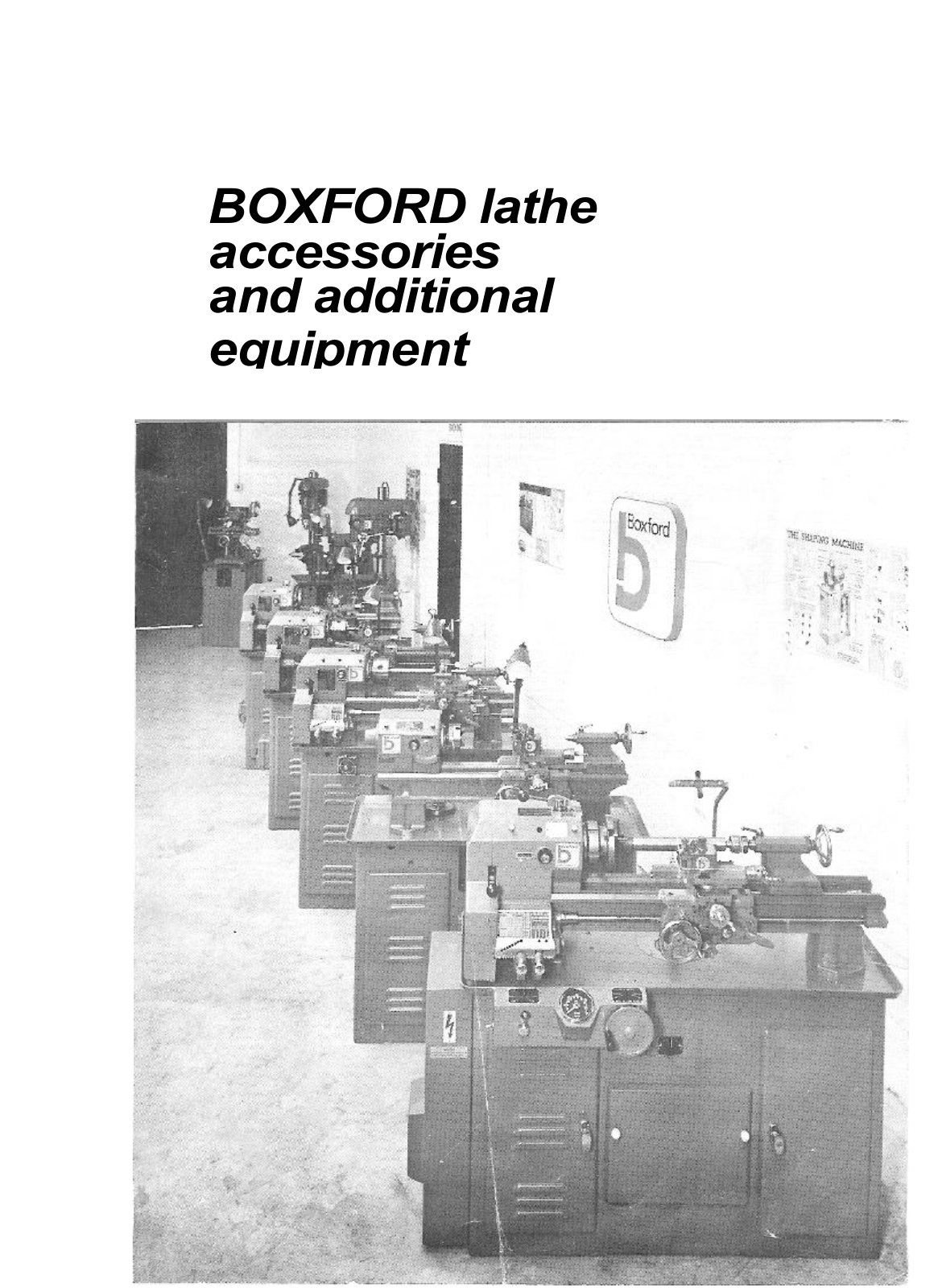 boxford 1976 User Manual