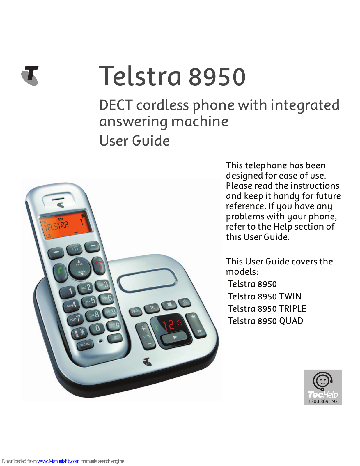 Telstra 8950 User Manual