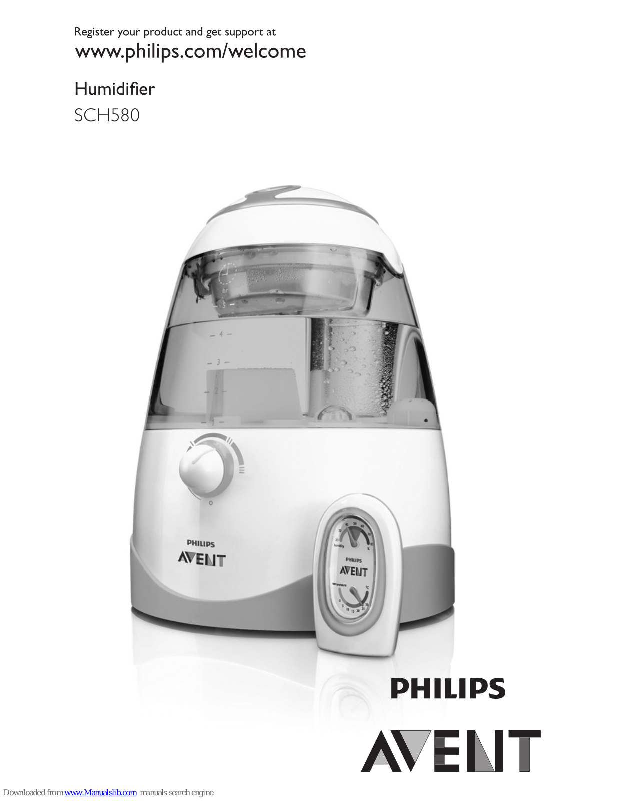 Philips AVENT SCH580/20, SCH580/79, SCH580/00, SCH580/84, SCH580/05 User Manual - ManualMachine.com