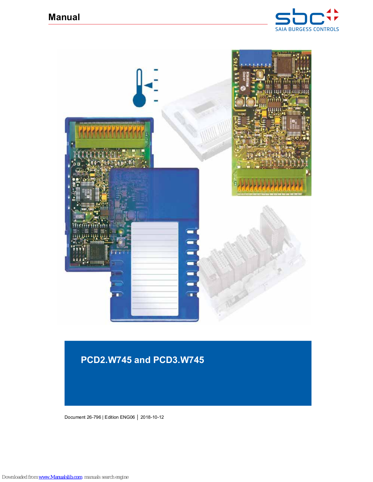 SBC PCD2.W745, PCD3.W745 User Manual - ManualMachine.com