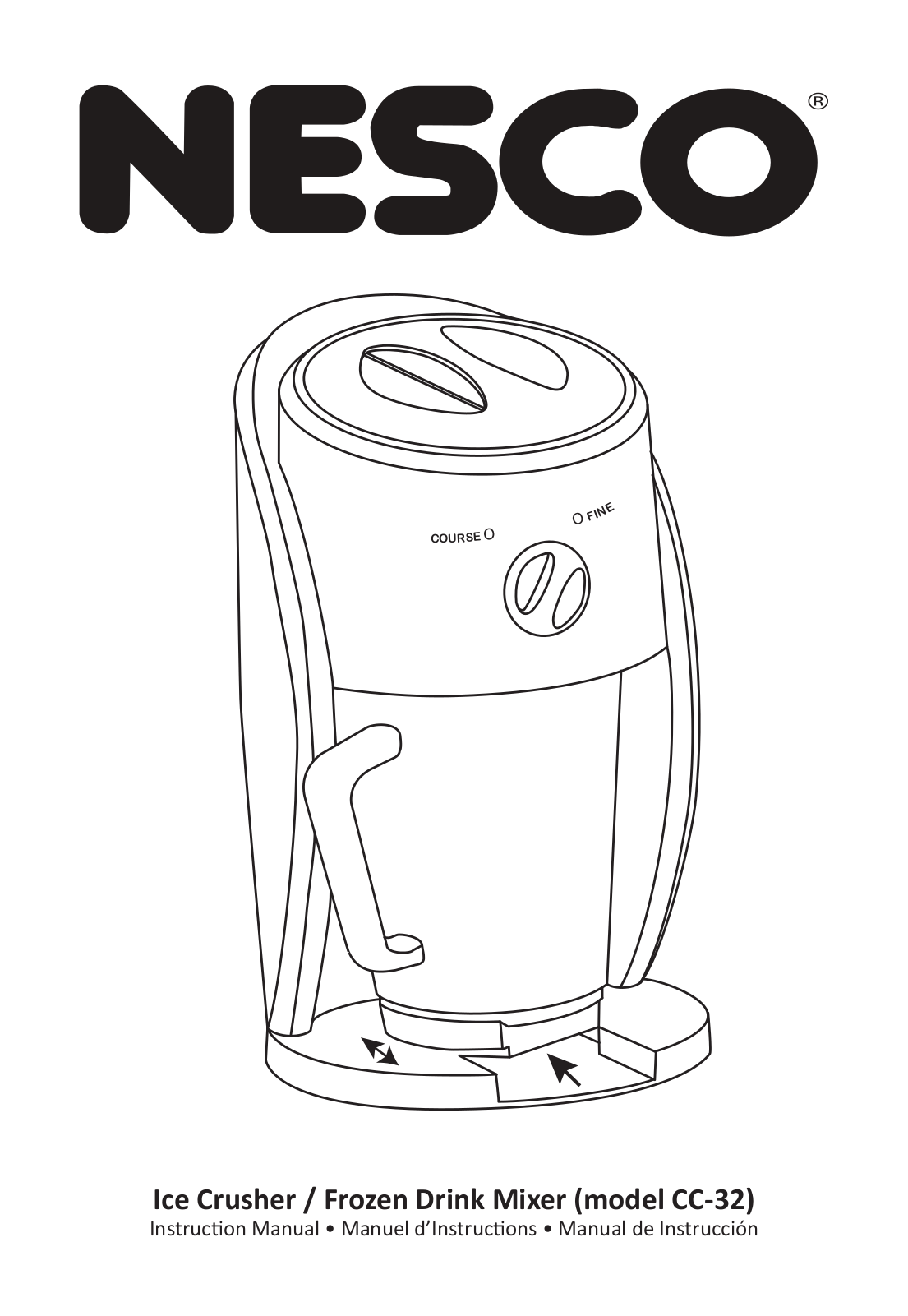 Nesco CC-32 User Manual