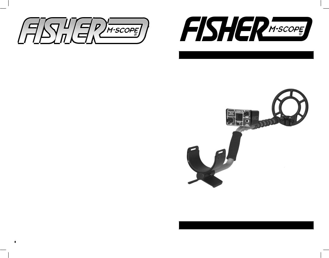 Fisher M-SCOPE 1225-X User Manual