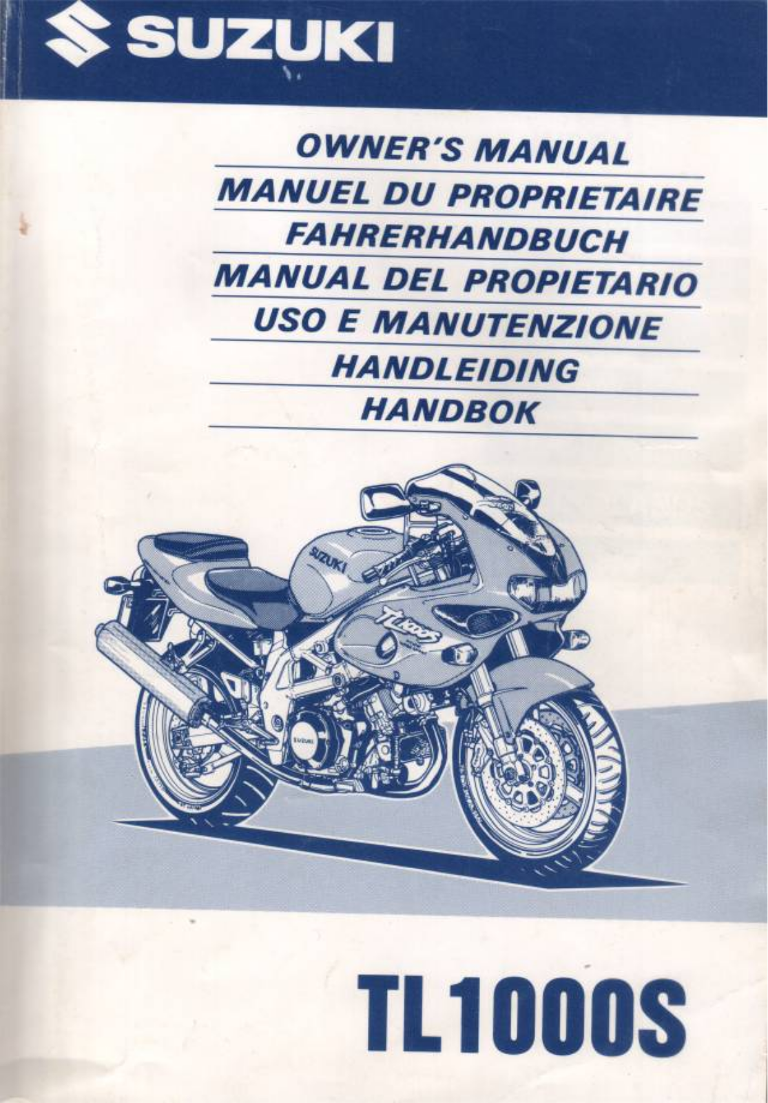 Suzuki TL1000S User Manual