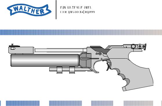 Walther LP300XT Instruction Manual