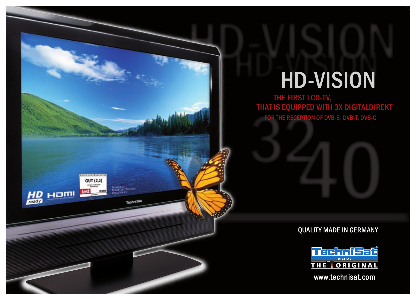 TechniSat HD-Vision DVB-C, HD-Vision DVB-S, HD-Vision DVB-T User Manual