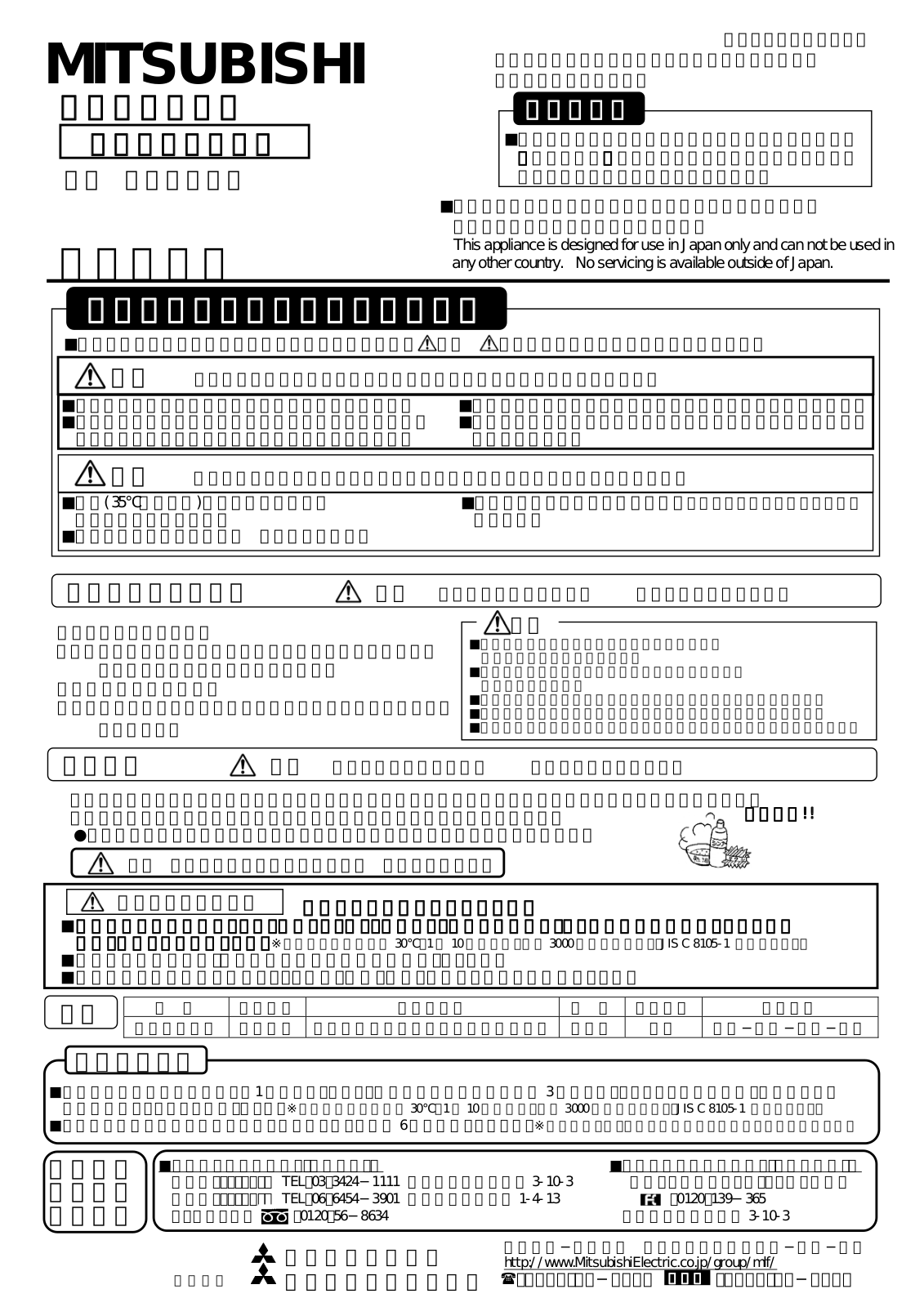 Melco LP3724 User Manual