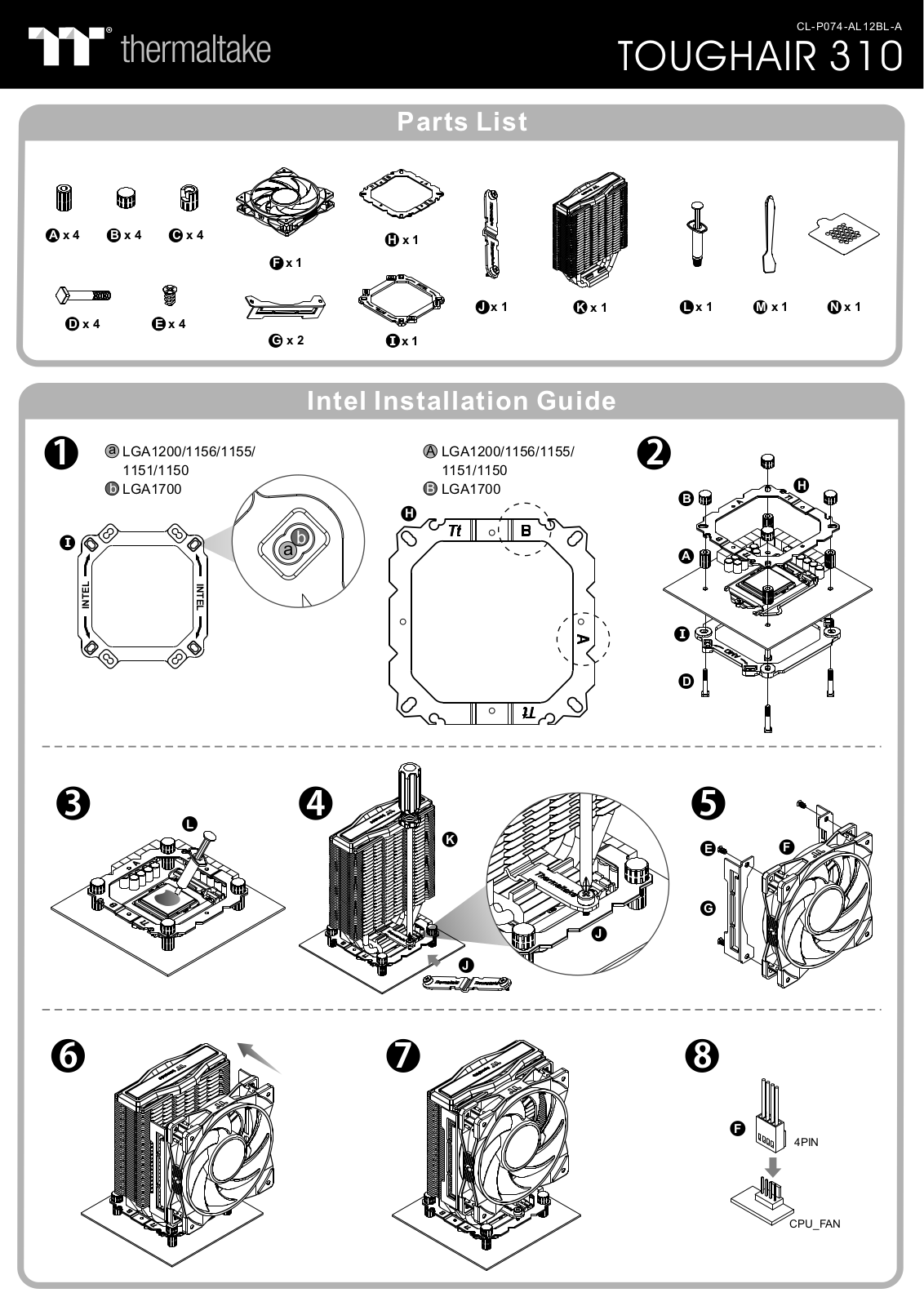 THERMALTAKE TT 27637 Instructions - ManualMachine.com