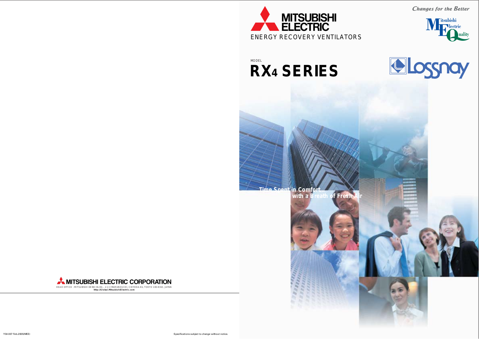 Mitsubishi RX4 Catalogue