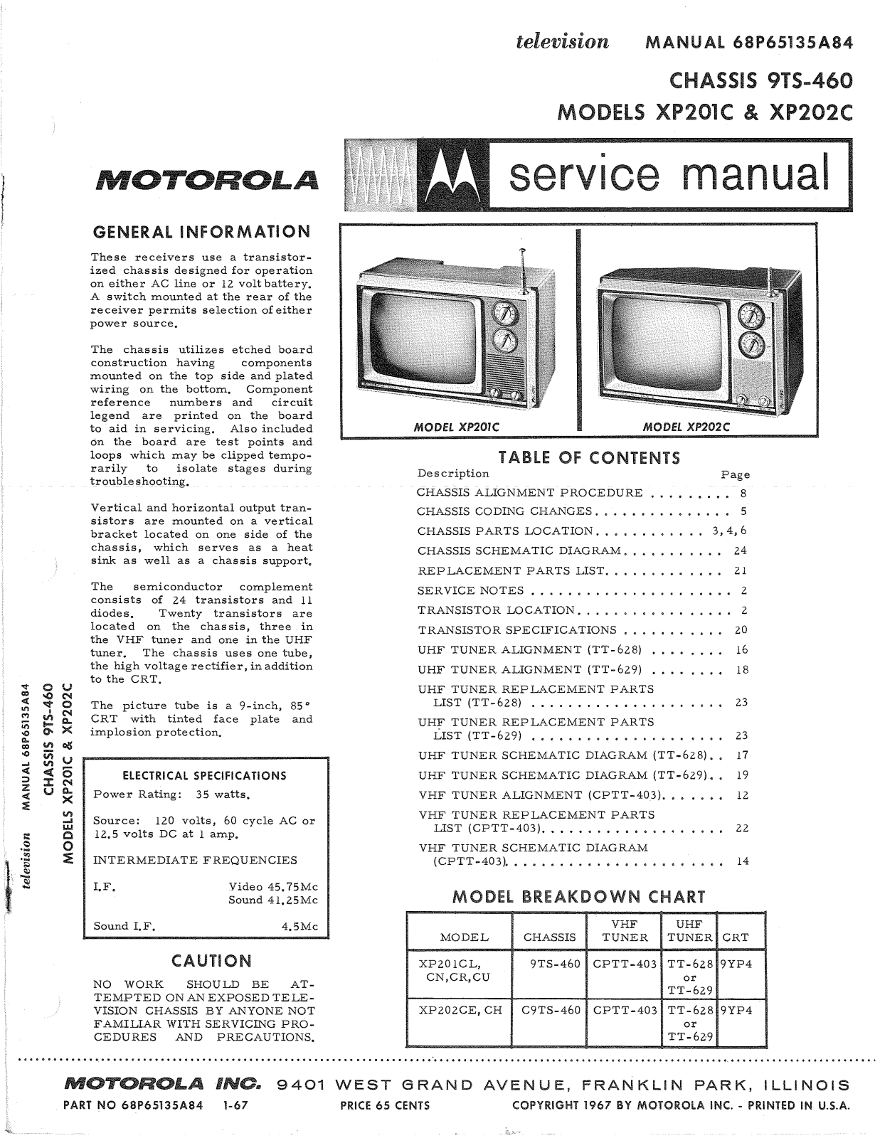 Moth Audio XP-201-C, XP-202-C Service manual