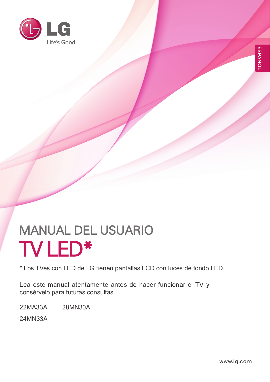 LG 22MA33A-PM Owner's Manual