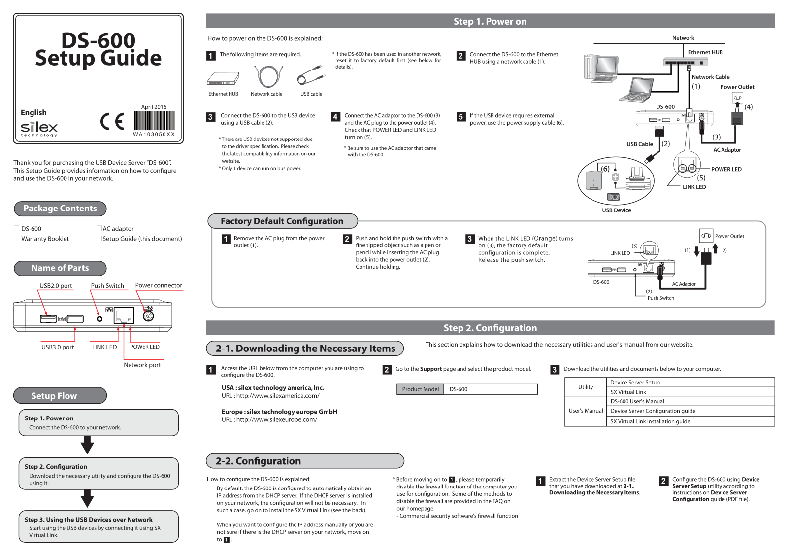 Silex technology DS-600 User Manual