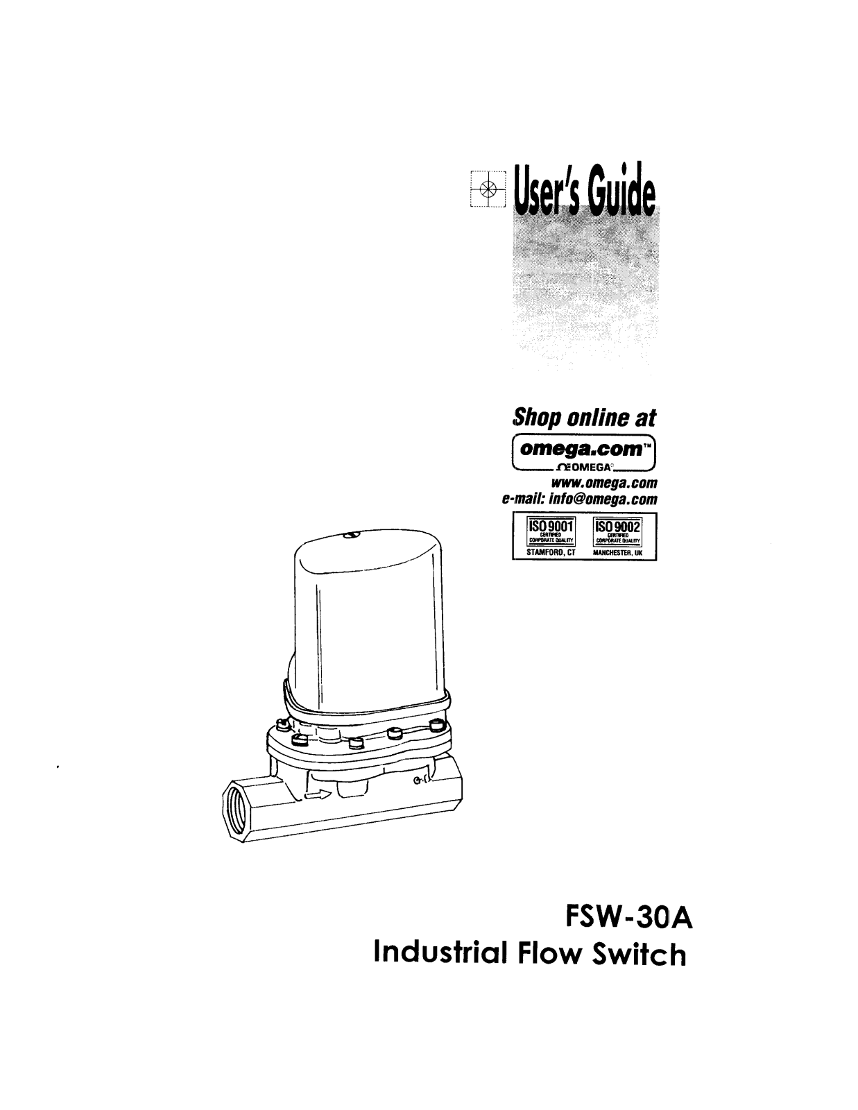 Omega FSW-30A User guide - ManualMachine.com