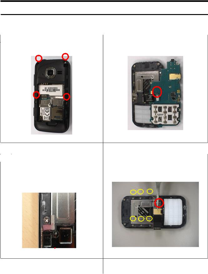 Samsung C3752 Disassembly and assembly Instructions 6