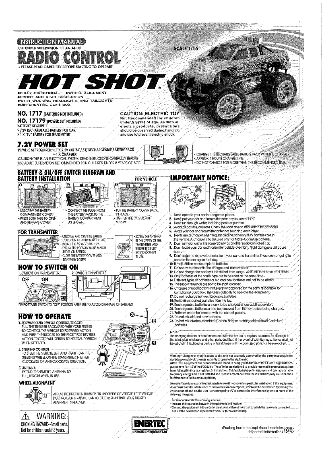 Enertec 17179RX 49 Users manual