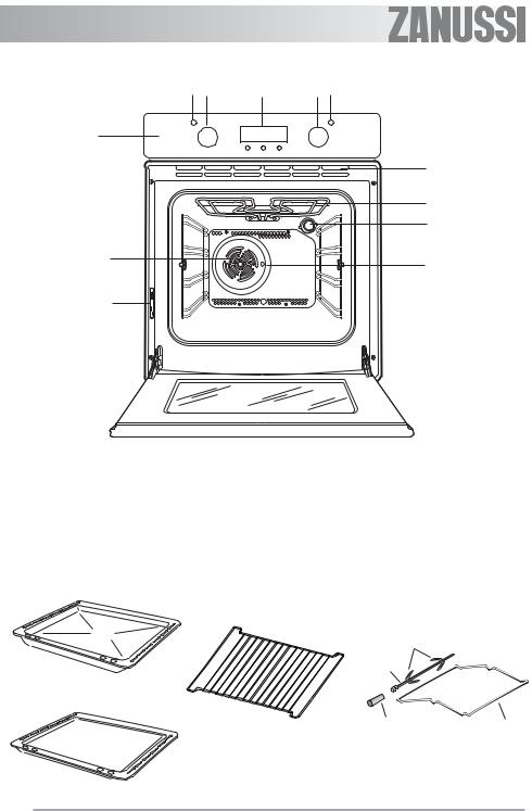 Zanussi ZOB 381 User Manual