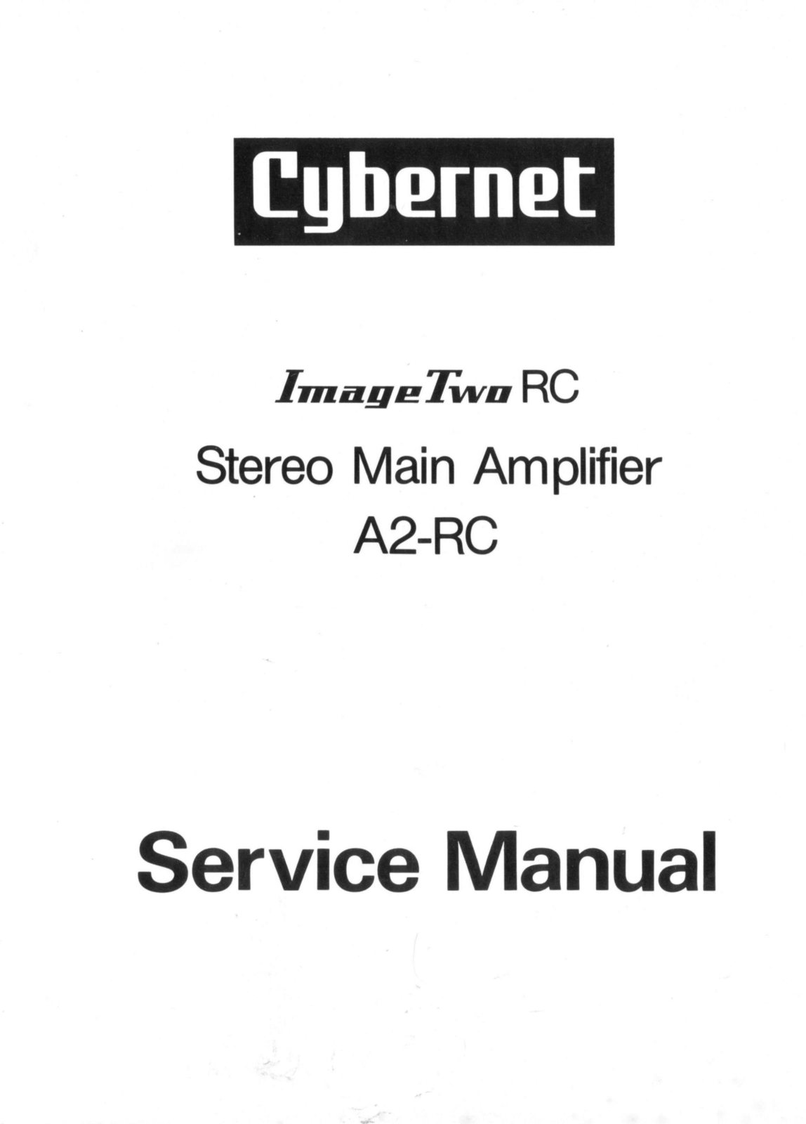 Cybernet A2-RC Service Instructions - ManualMachine.com