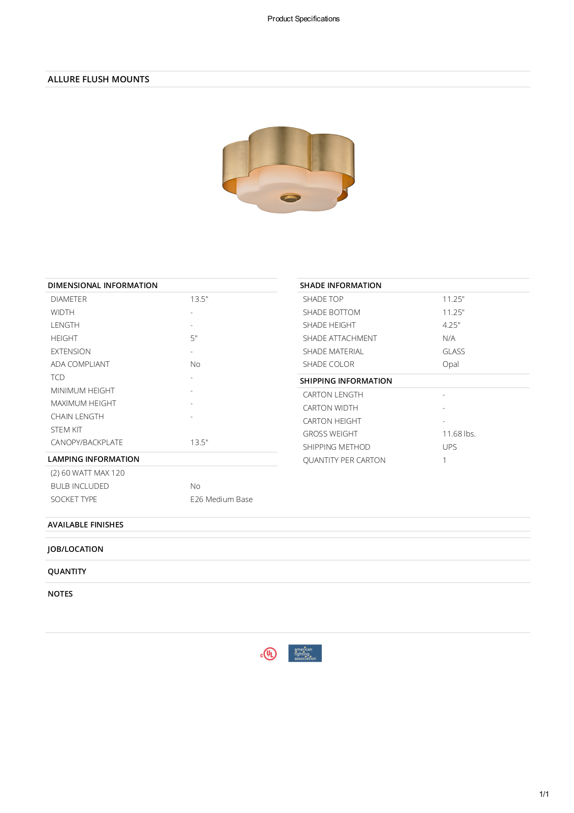 Joss & Main RDBT6389 Specifications - ManualMachine.com