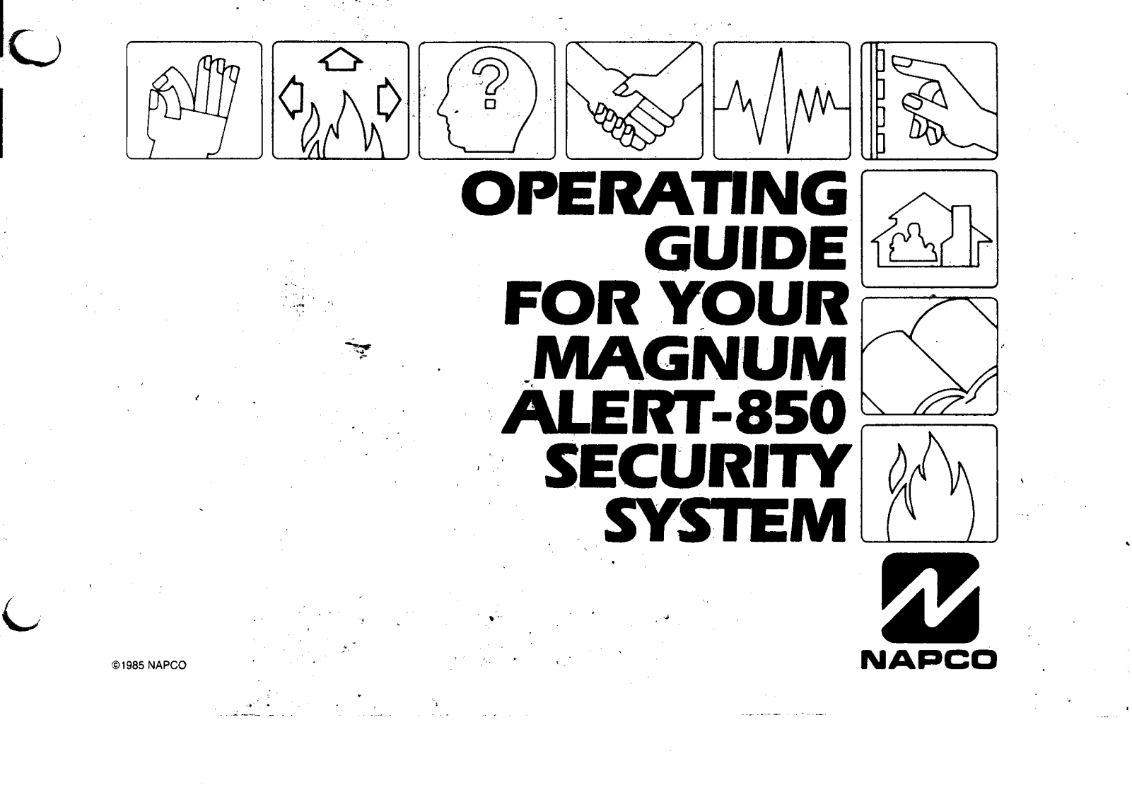 Napco ALERT-850 User Manual