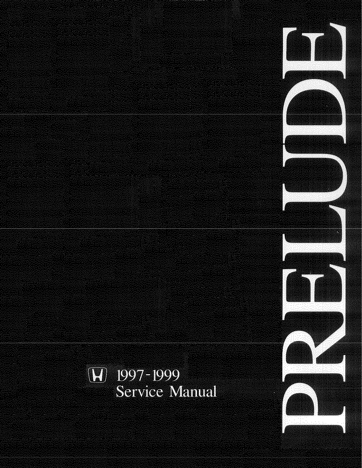 Honda Prelude 1999 1997 User Manual