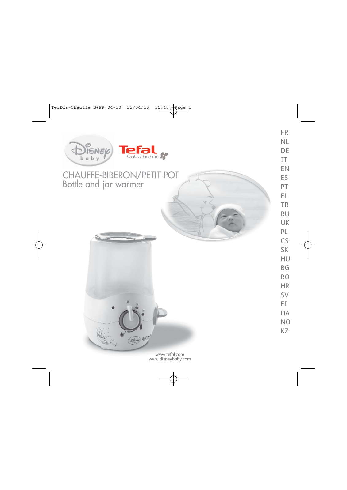 Tefal TD1100K0 User Manual