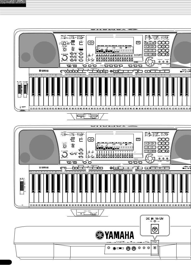 Yamaha Audio PSR-740, PSR-640 User Manual