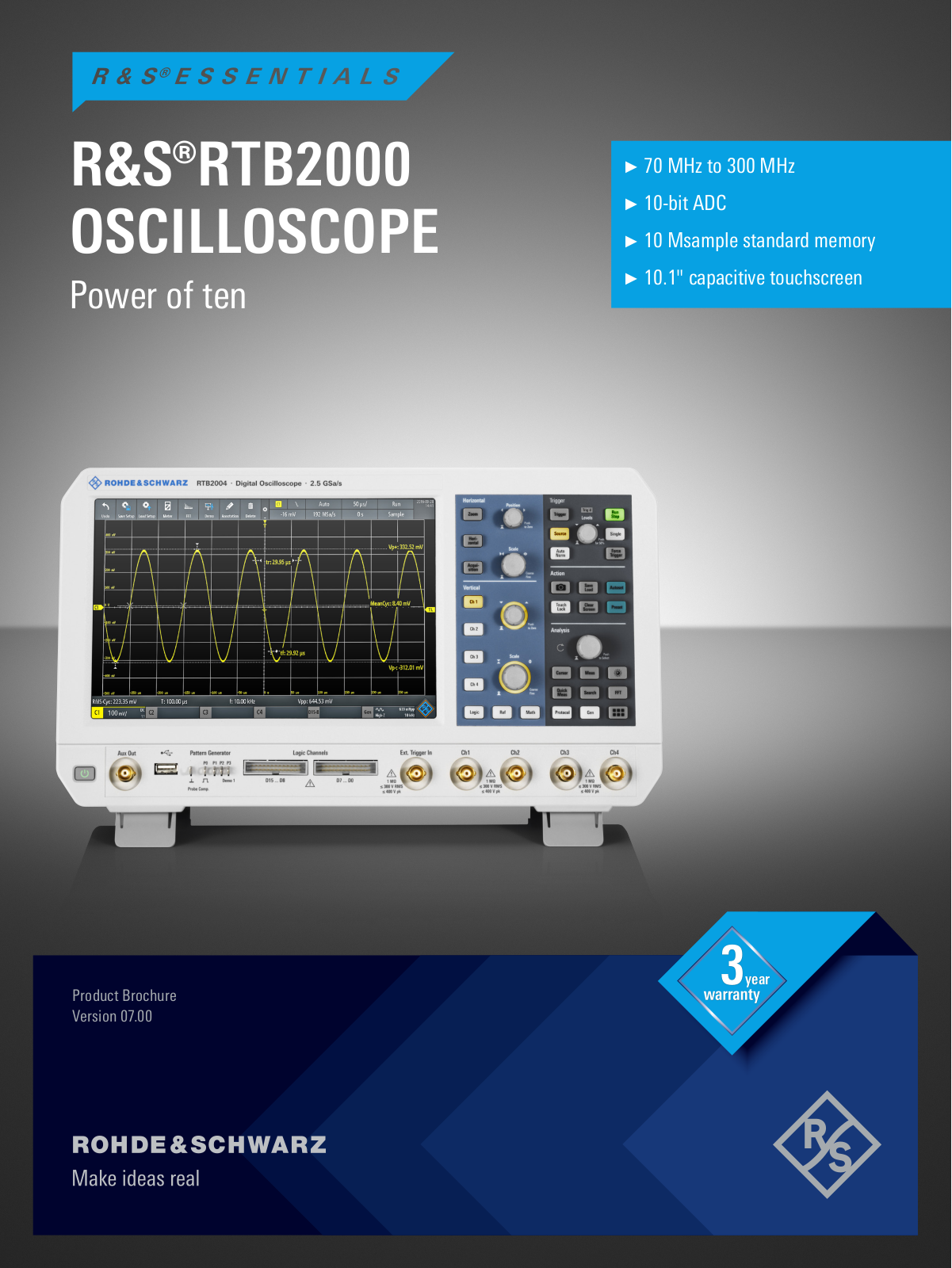 ROHDE & SCHWARZ RTB 2K BW-PR Datasheet - ManualMachine.com