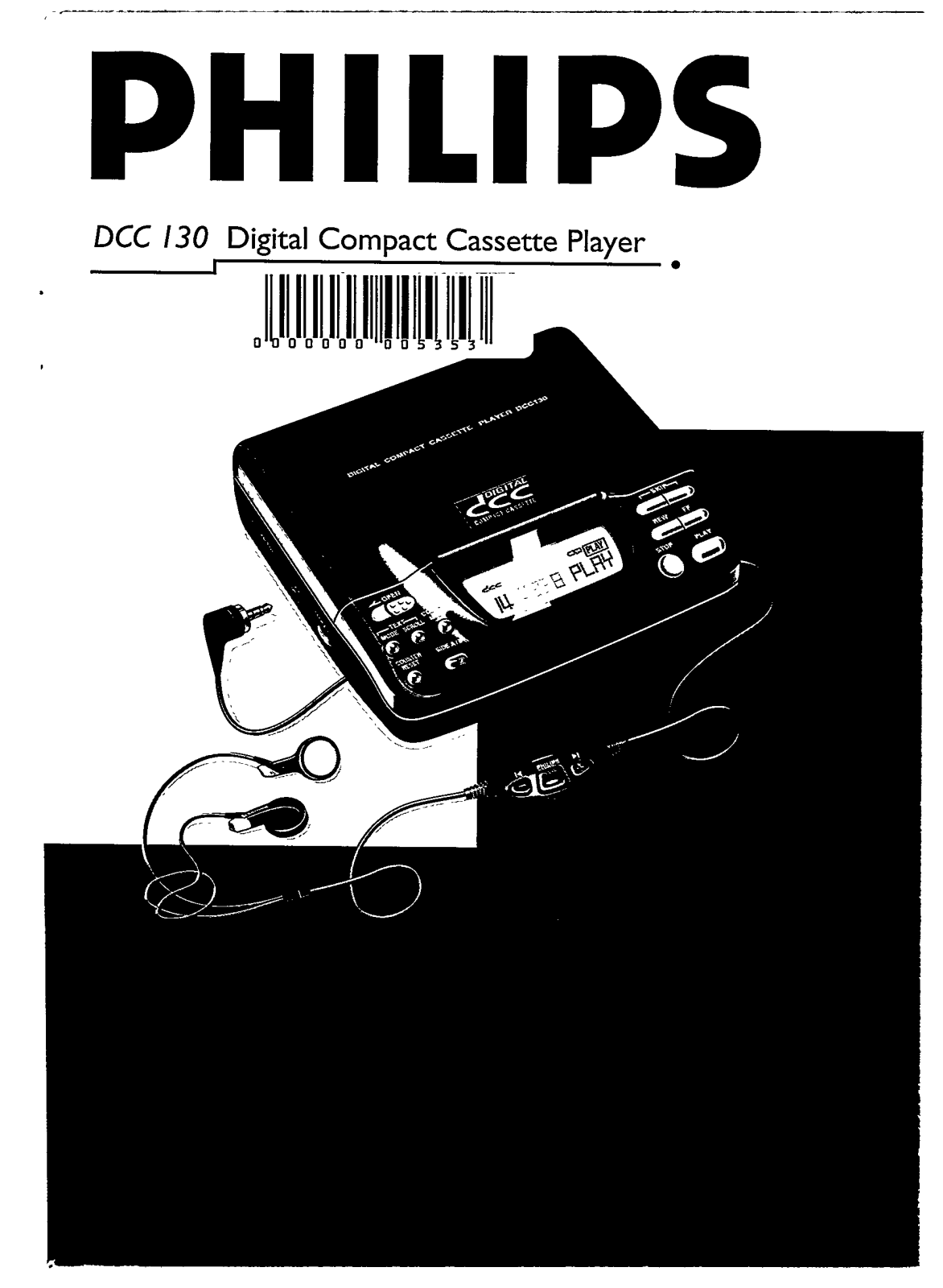 Philips DCC130/05, DCC130/00 User Manual