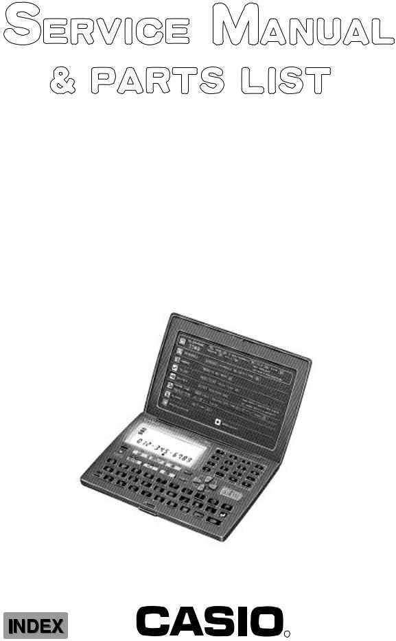 Casio DX500BR Service Manual