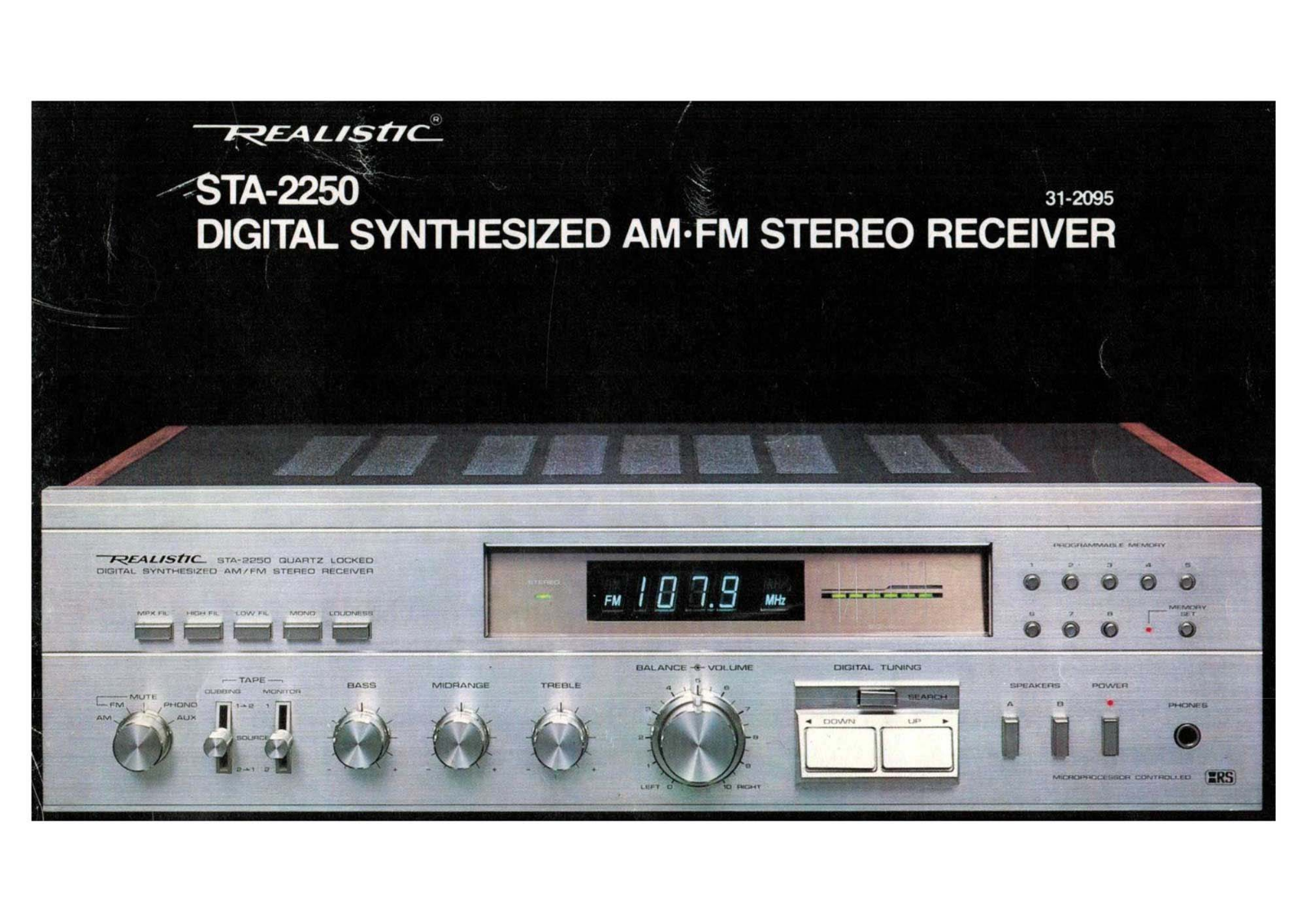 Realistic   RadioShack STA-2250 Owners Manual