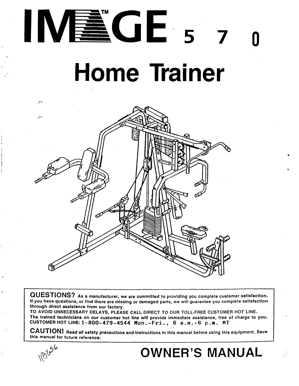 Image IM5700 Owner's Manual