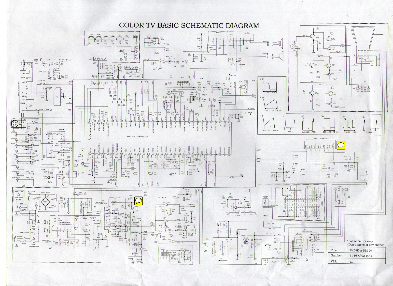 Sankey CTS-21SL20 Schematic