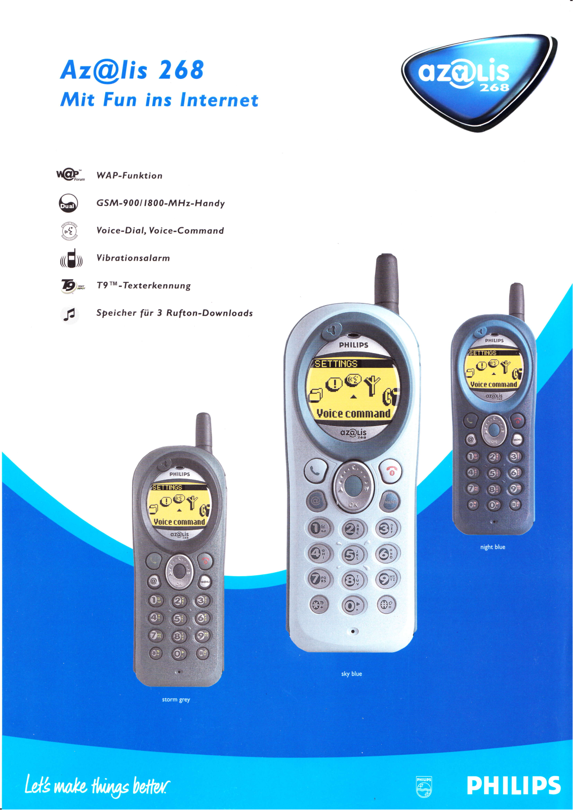 Philips Az@lis 268 prospekte - ManualMachine.com
