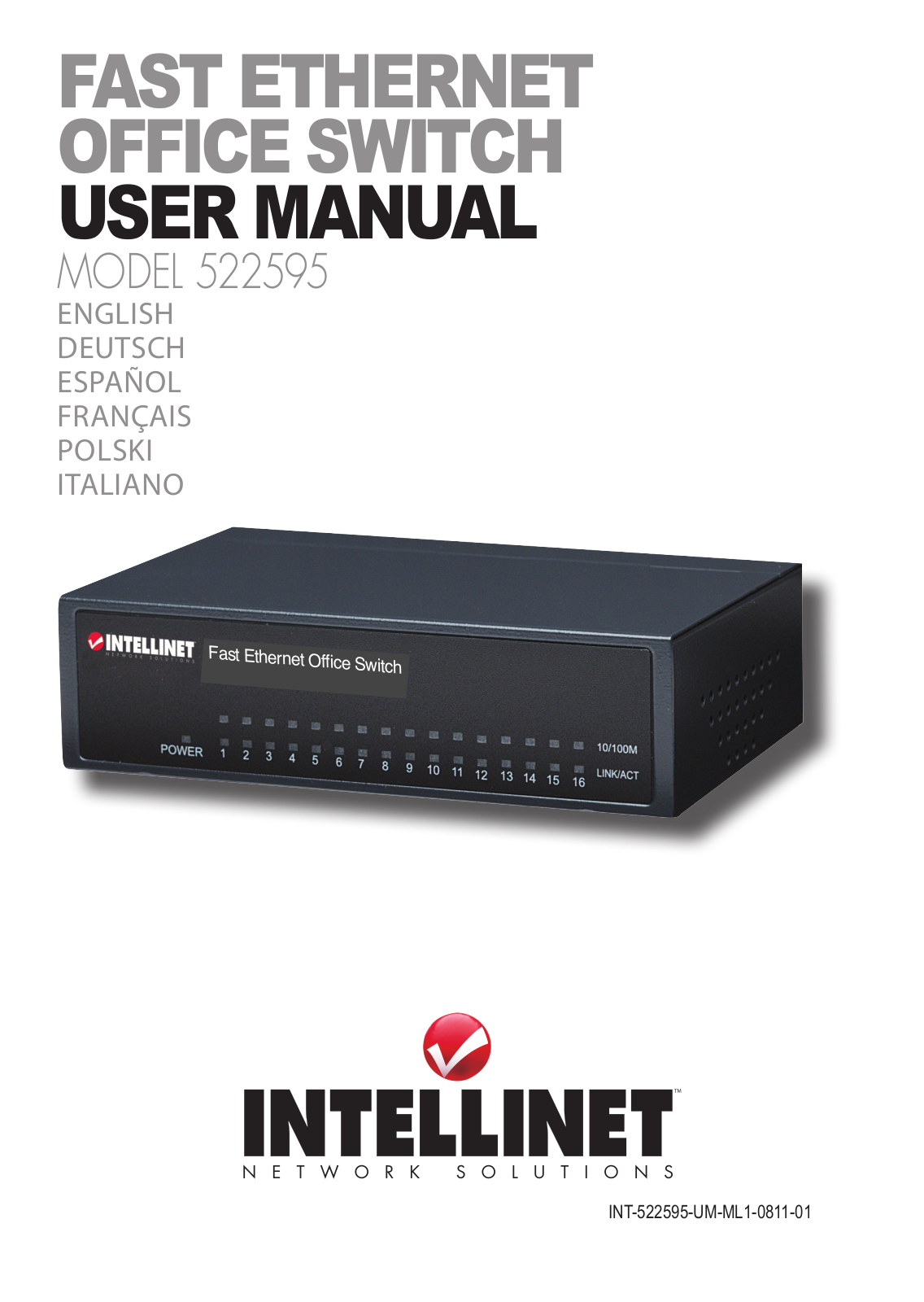 INTELLINET NETWORK 522595 User Manual