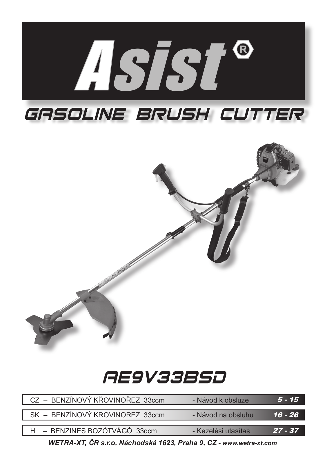 Asist AB9V33BSD User Manual