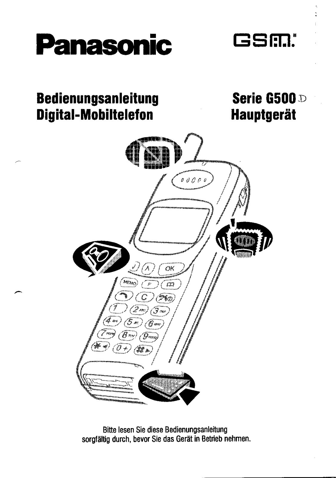 Panasonic EB-G500 series User Manual