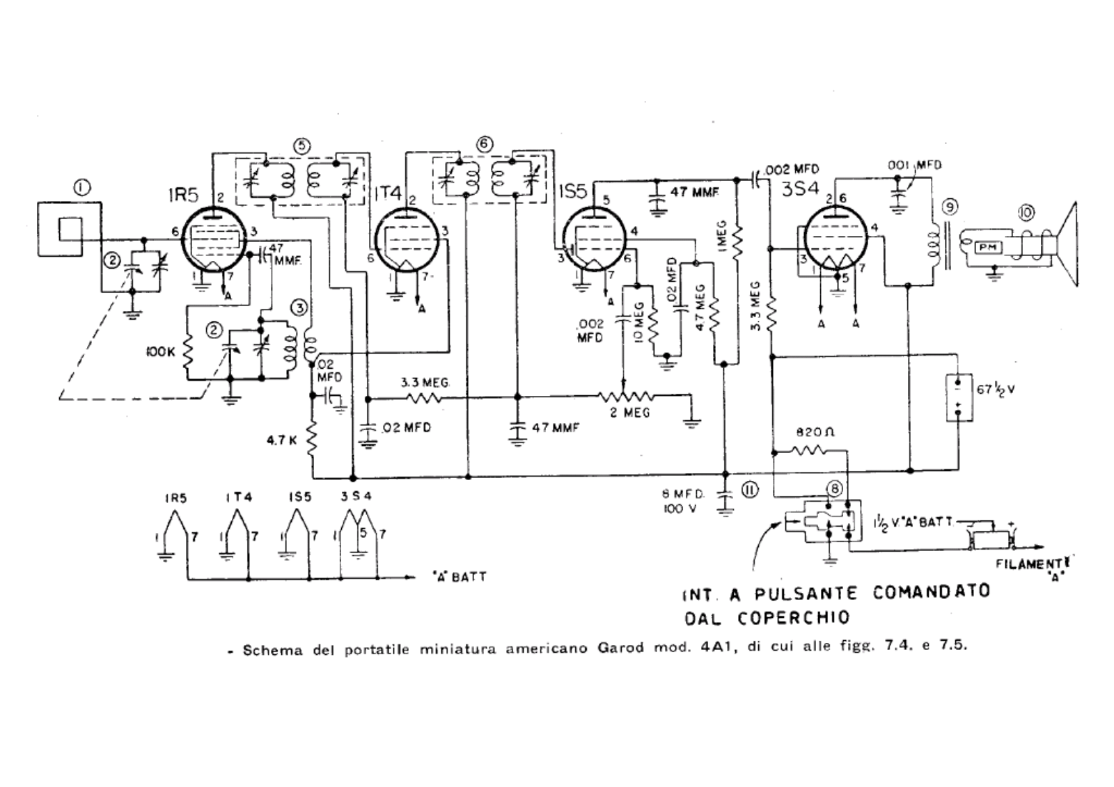 Garod 4a1 schematic