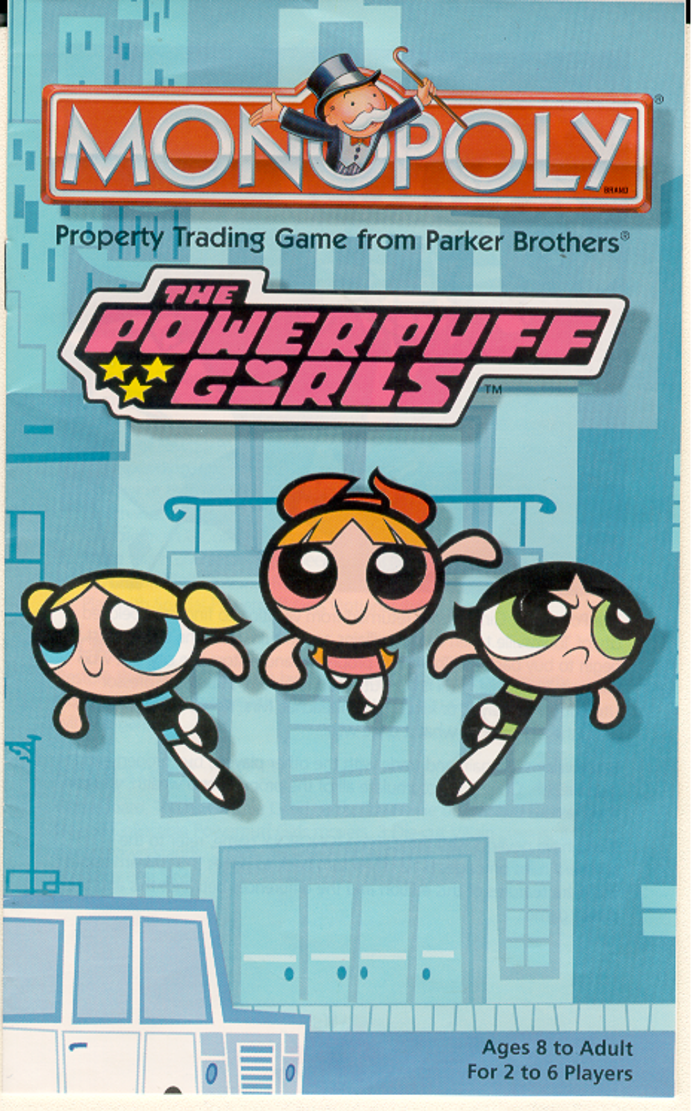 HASBRO Monopoly-PowerPuff Girls User Manual