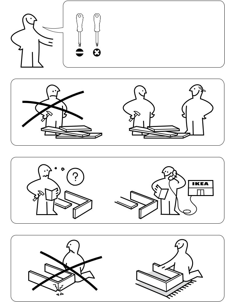 IKEA NEIDEN bed frame Assembly Instruction