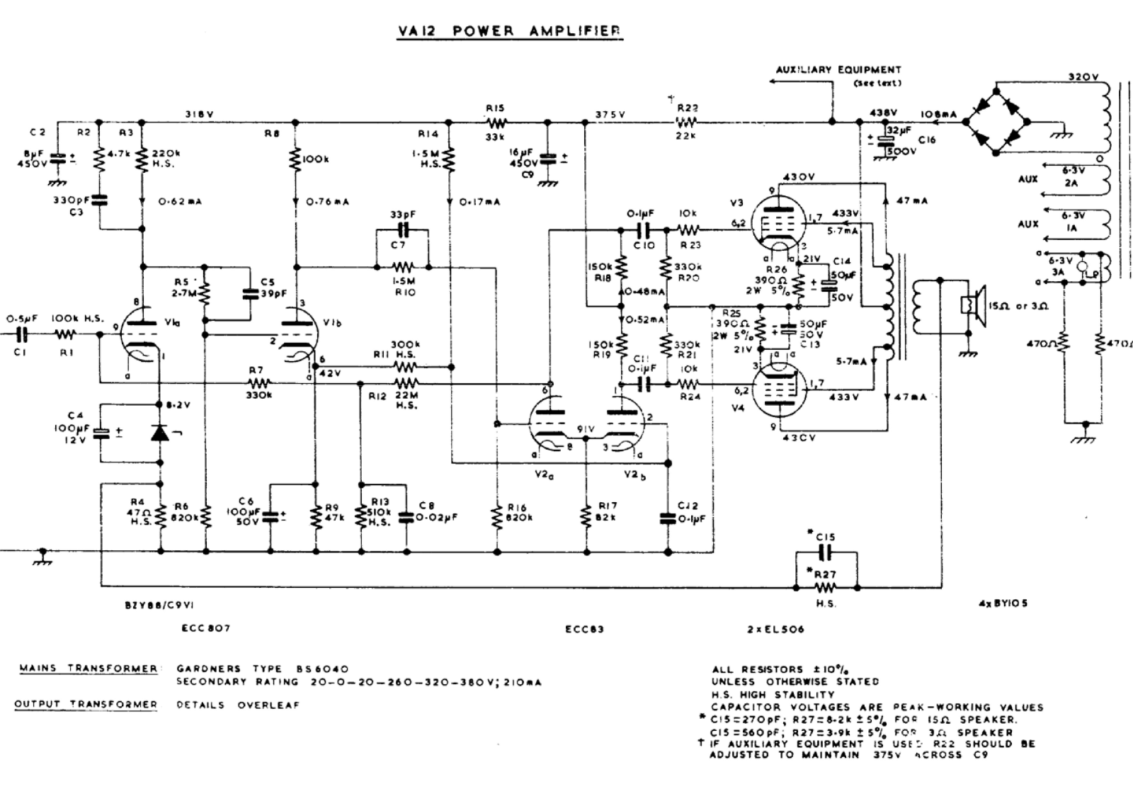 Other B Brimar-VA12 Schematic - ManualMachine.com