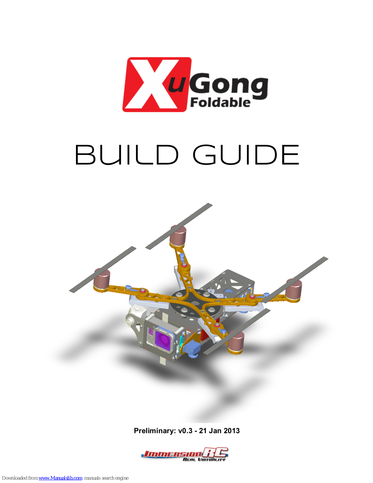 ImmersionRC XuGong Build Manual