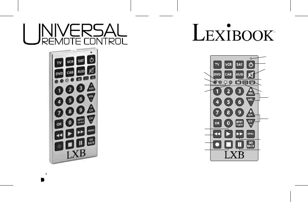 LEXIBOOK ST600 User Manual