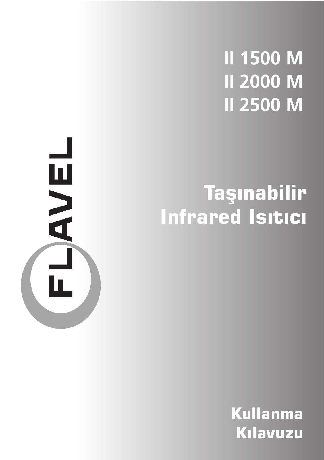 Flavel II1500M, II2000M, II2500M User manual