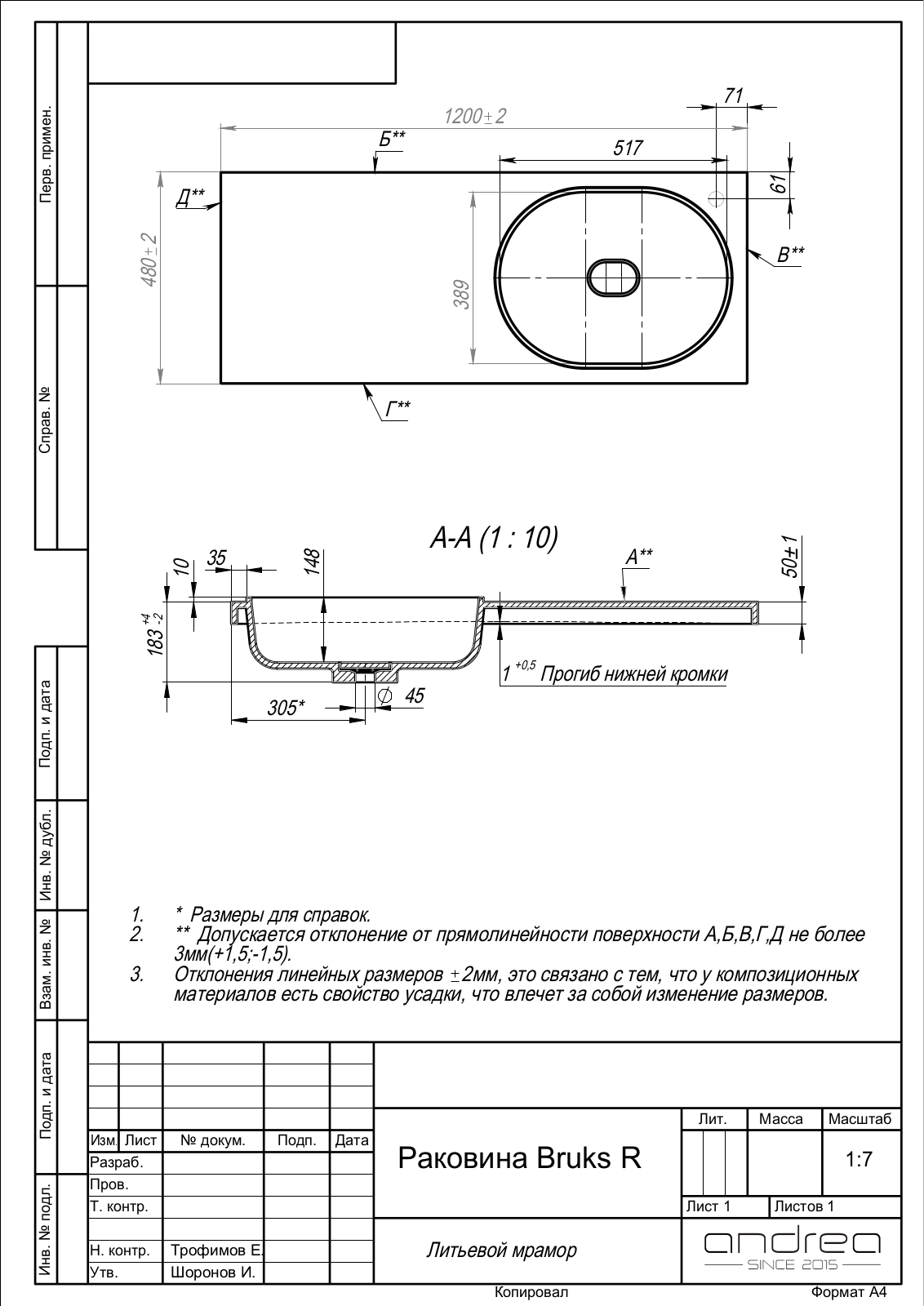 Andrea BRUKS R Drawing - ManualMachine.com