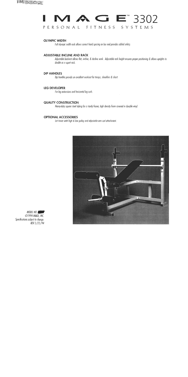 Image IM33020 Assembly Instruction