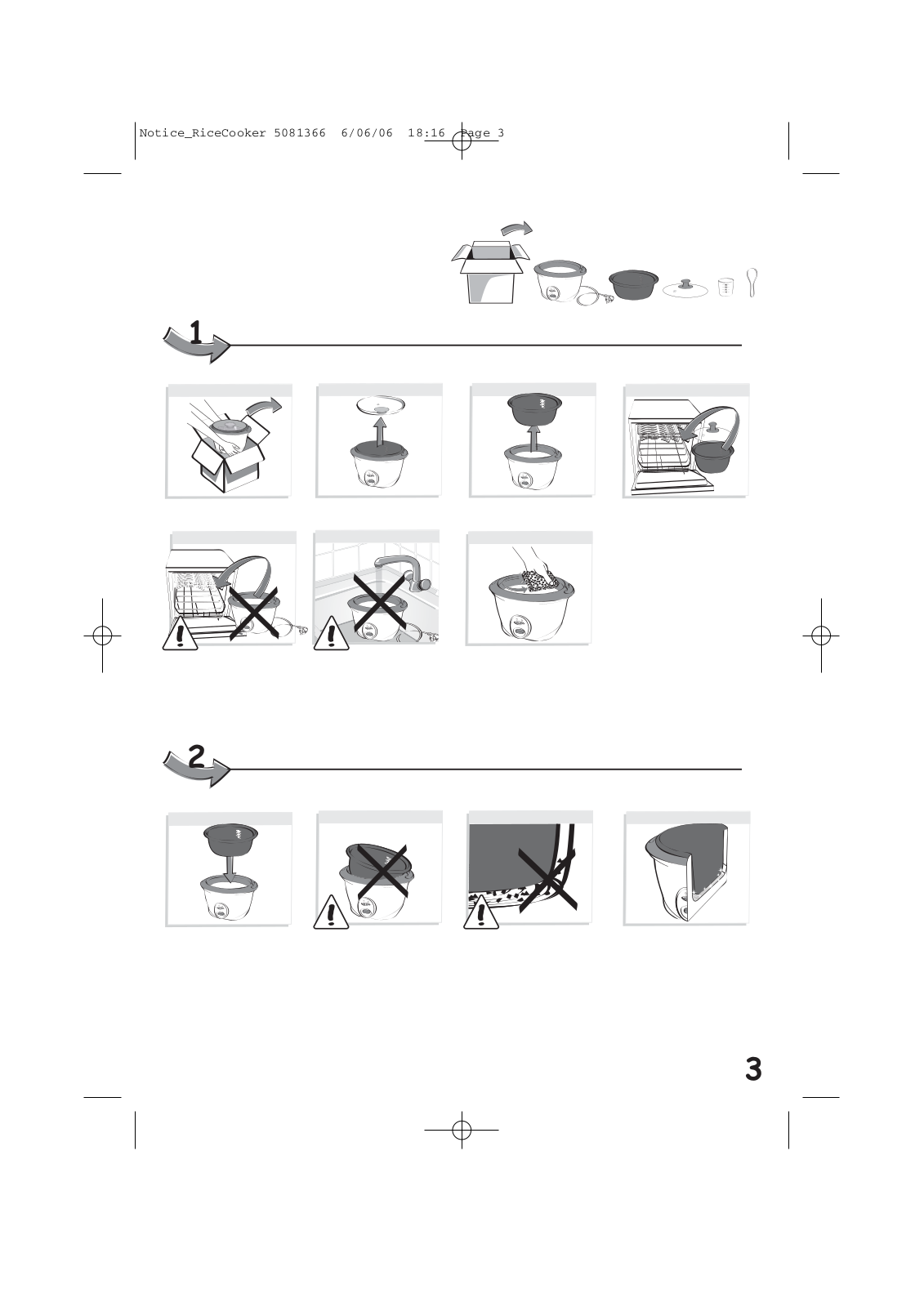 MOULINEX RICE COOKER INICIO 5081366 User Manual