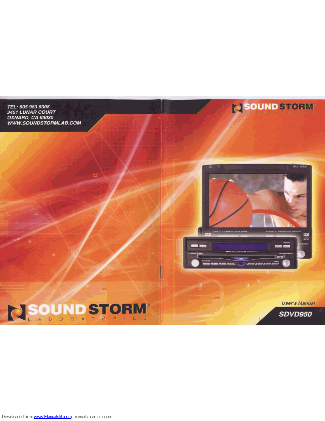 Sound Storm SDVD950 User Manual - ManualMachine.com