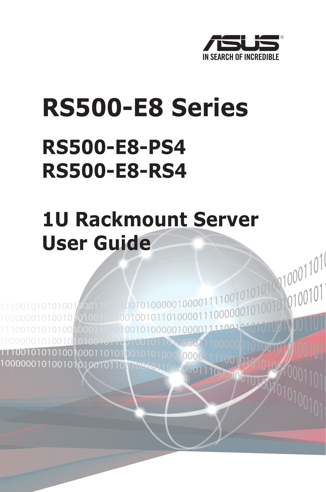 Asus RS500-E8-RS4, RS500-E8-PS4 User Manual