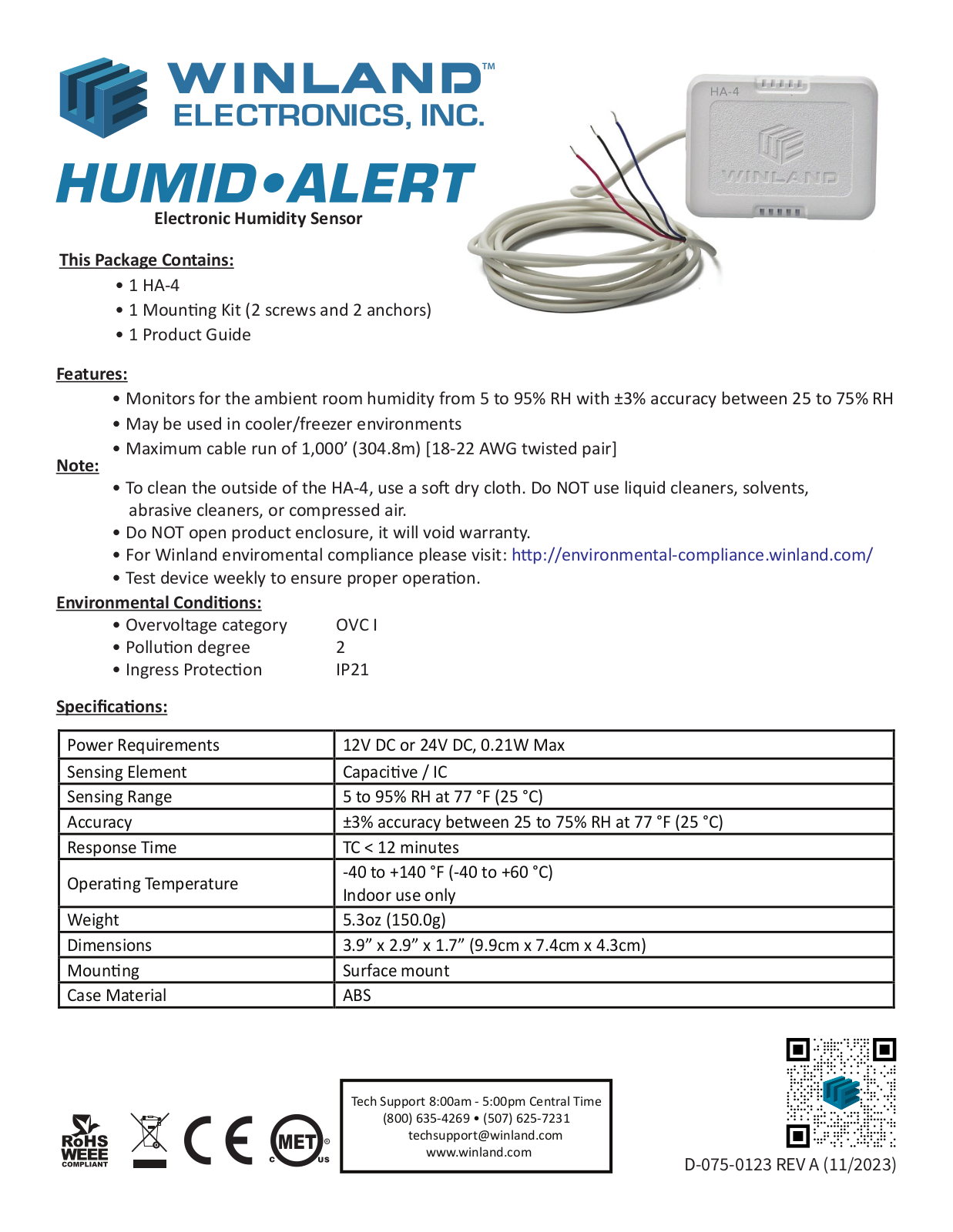 Winland HA-4 User Manual - ManualMachine.com